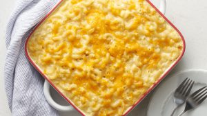 oven-baked macaroni and cheese