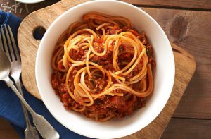 Jamie Oliver spaghetti Bolognese