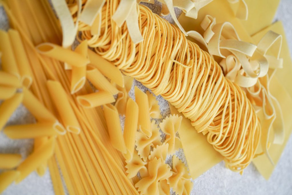 Country in the world importing most pasta