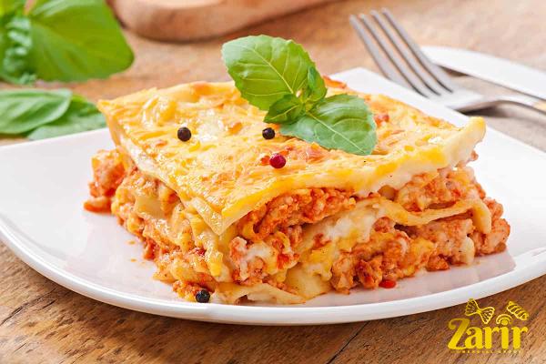 The price of organic lasagna + purchase of various types of organic lasagna